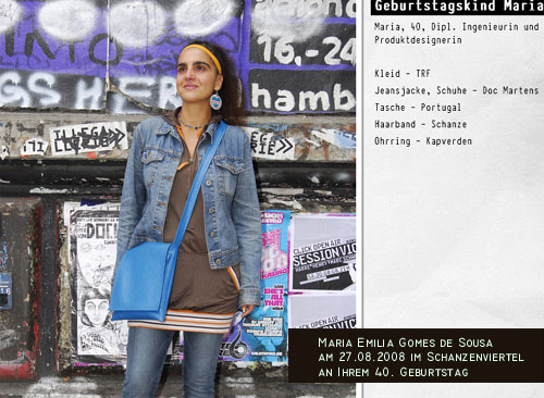 Maria Emilia Gomes de Sousa - Mai 2009 im Schanzenviertel