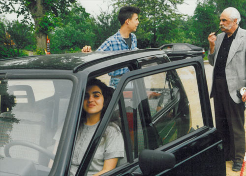 Maria de Sousa, Heiko Stolze, Daniel Stolze 1991 in Wismar